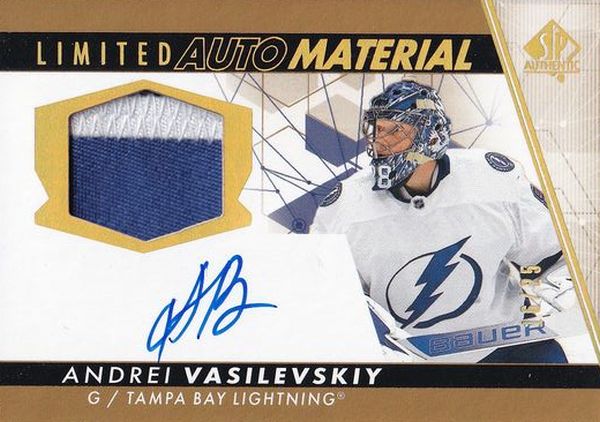 AUTO patch karta ANDREI VASILEVSKIY 23-24 SP Authentic Limited Auto Material Update /25